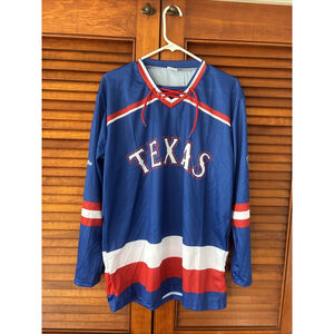 Texas Rangers Hockey Jersey SGA 8/26/2025 Size Adult M